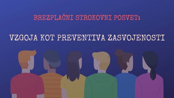 Društvo Projekt Človek vabi na brezplačni strokovni posvet: Vzgoja kot preventiva zasvojenosti