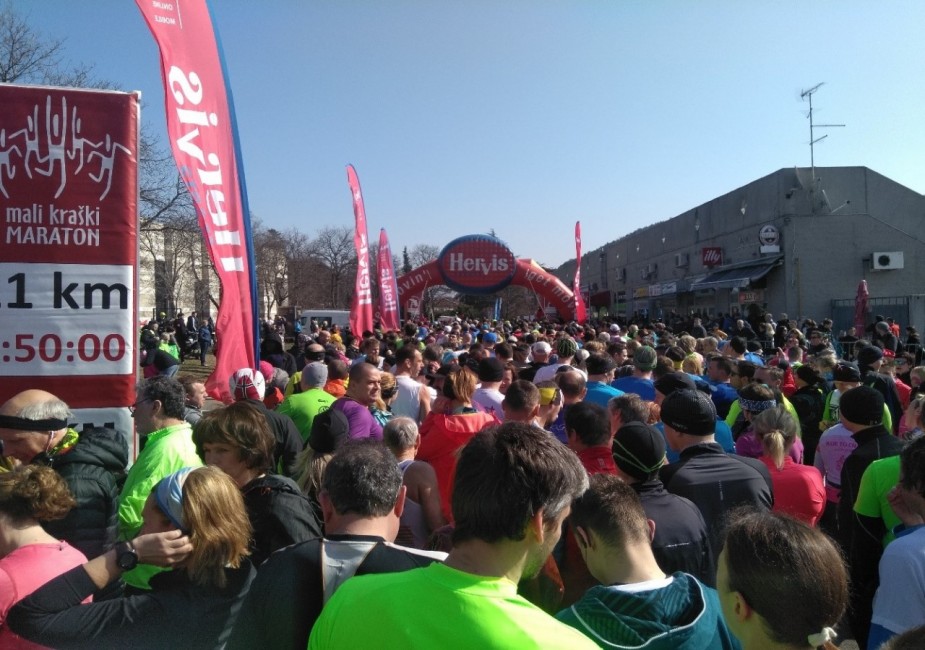 Uporabniki Društva Projekt Človek so se udeležili Istrskega maratona