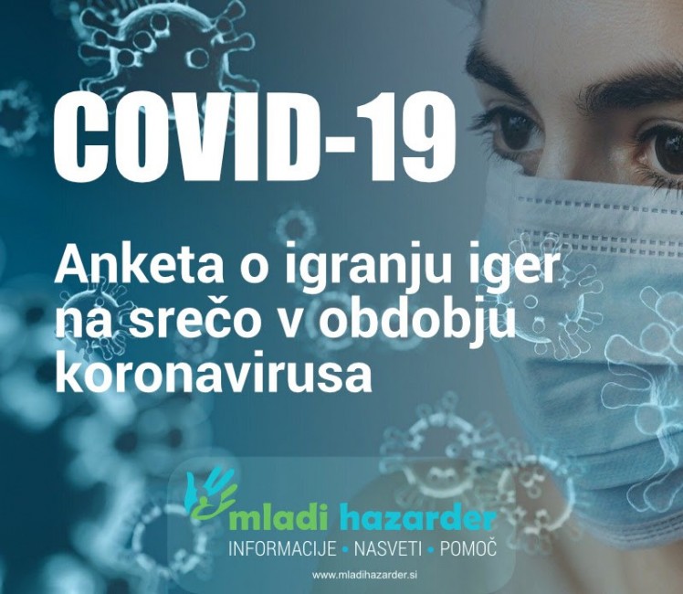Mladi hazarder - Anketa o igranju iger na srečo v obdobju koronavirusa
