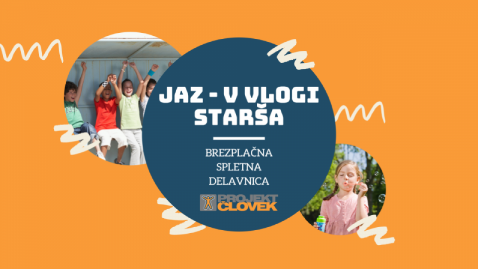 Društvo Projekt Človek - brezplačna spletna delavnica