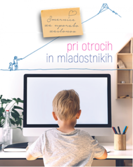 Smernice za uporabo zaslonov pri otrocih in mladostnikih