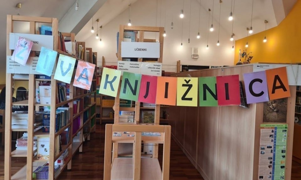 SODELOVALI SMO NA ŽIVI KNJIŽNICI V NOVEM MESTU