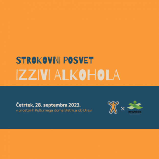 STROKOVNI POSVET: IZZIVI ALKOHOLA