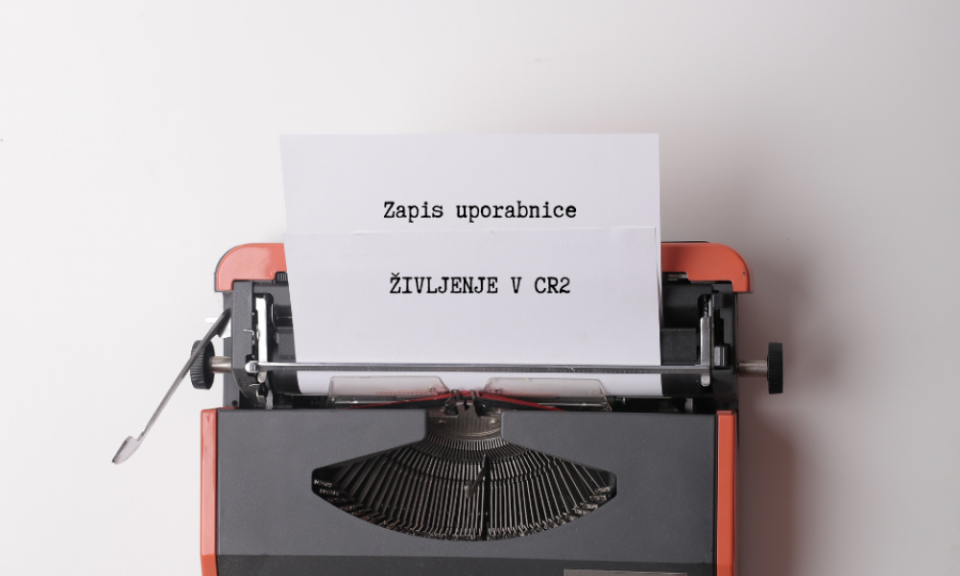 DPČ Zapis uporabnice: ŽIVLJENJE V CR2